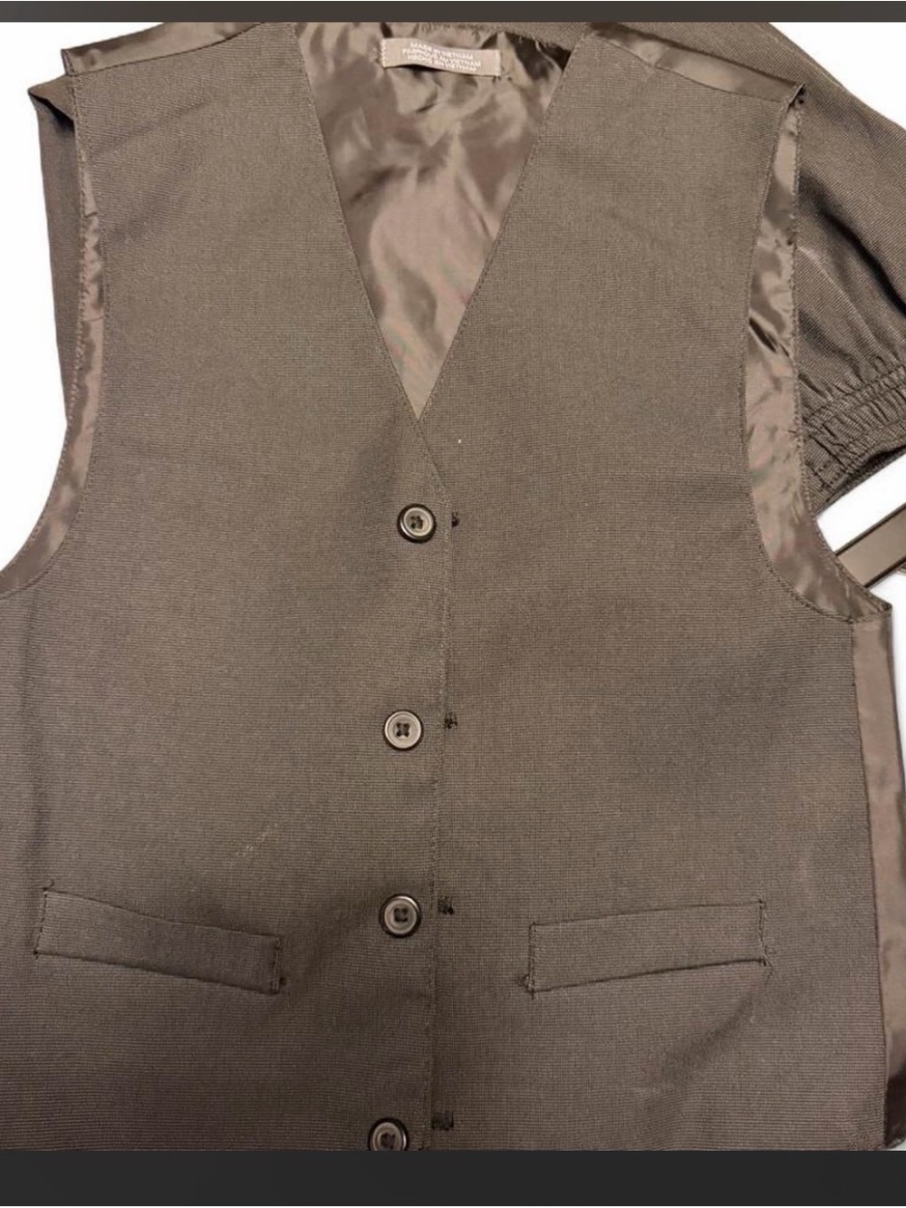 Boys’s suit vest and pants-